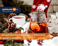 Jarmark bożonarodzeniowy w Niemczech i spacer z seniorem