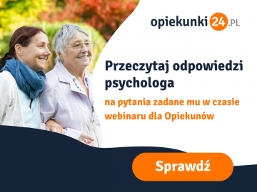 Zachowania seniorów w opiece - jak reagować