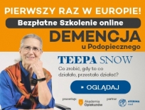 Premiera - bezpłatne szkolenie online z Teepą Snow o demencji dla opiekunów
