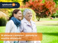 W plenerze z seniorem – pomysły na wspólne aktywności